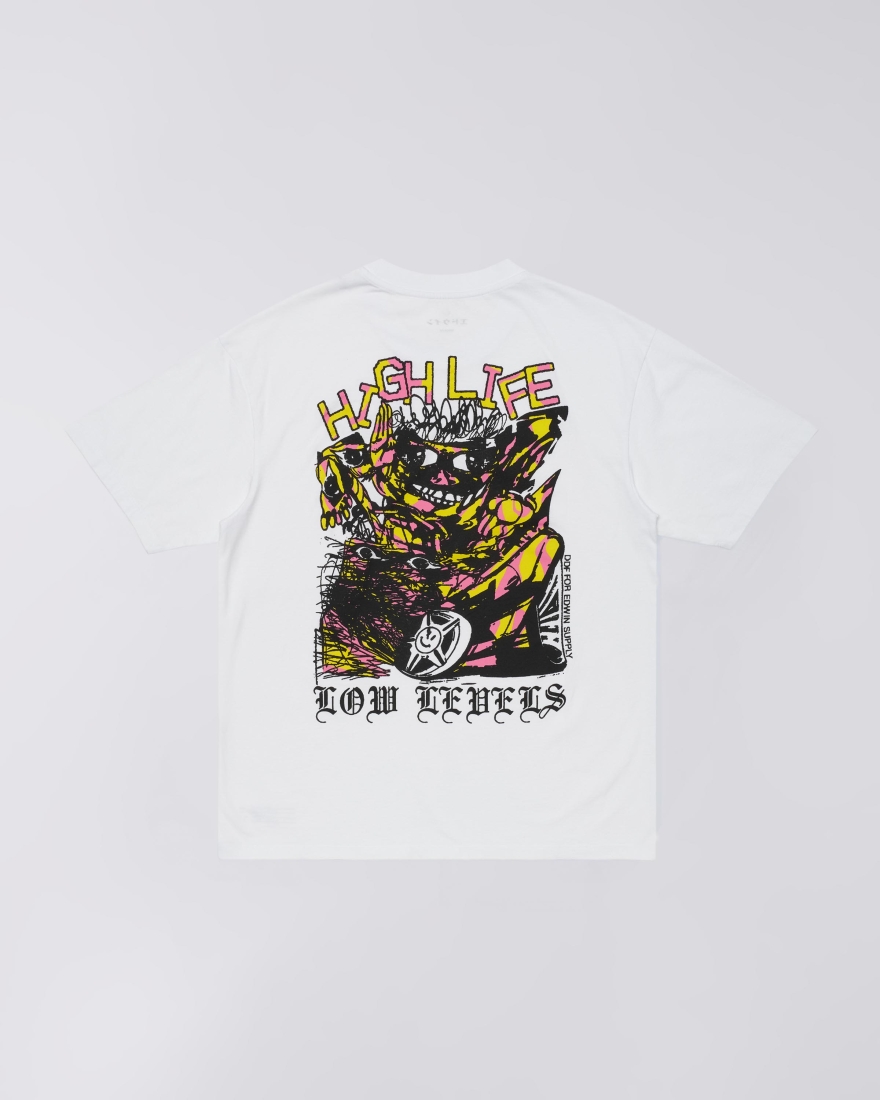 EDWIN Hatty Man T-Shirt White