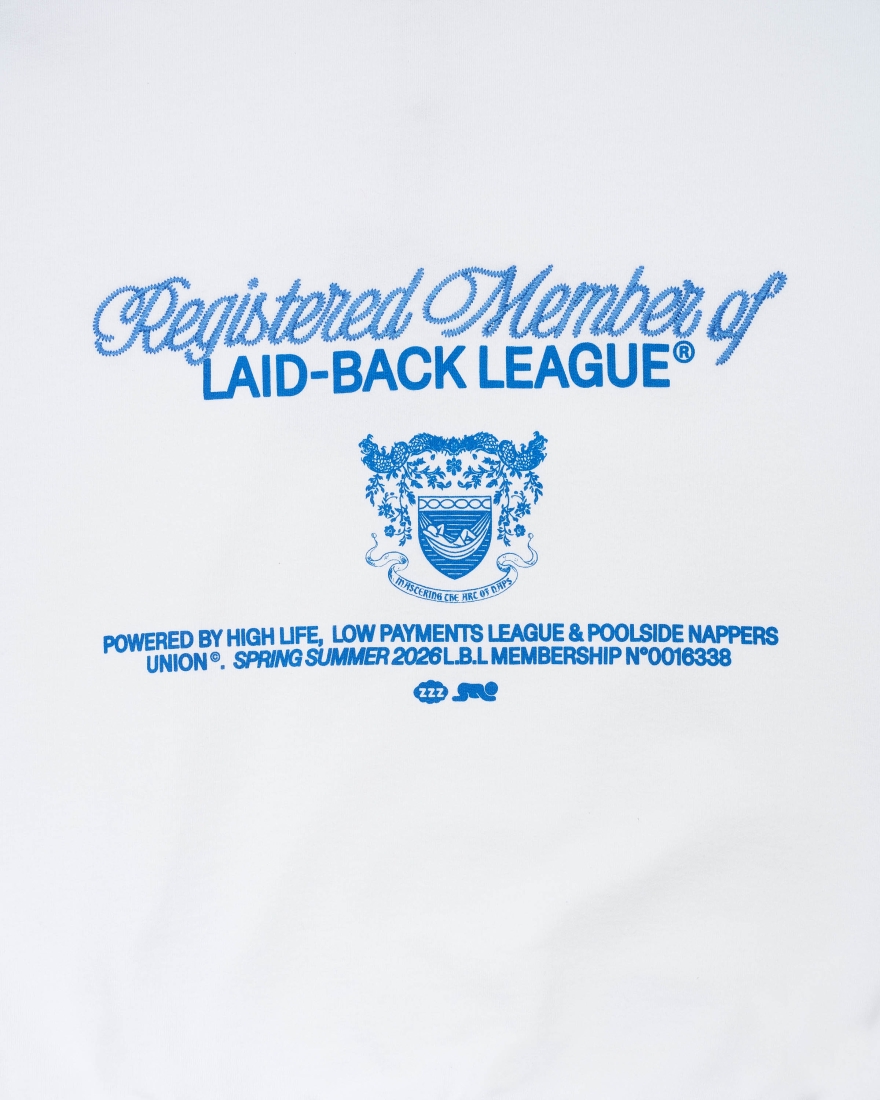 EDWIN Laid-Back League Sweat White