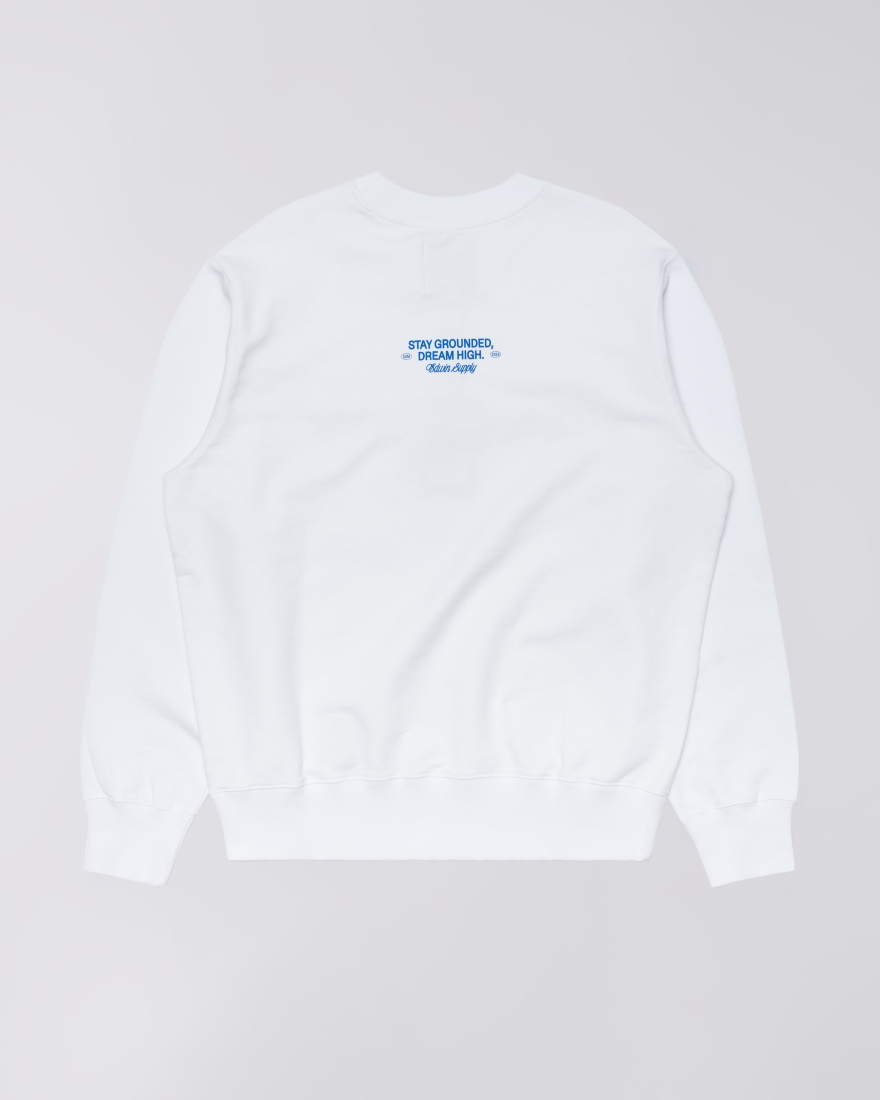EDWIN Laid-Back League Sweat White