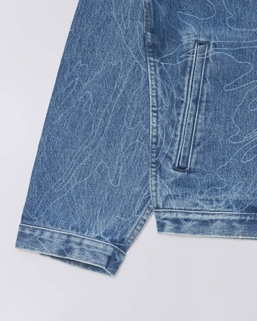 EDWIN Shizuku Freeland Jacket Blue