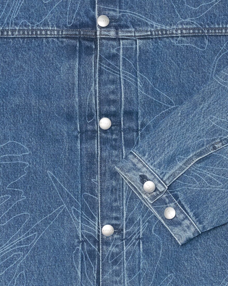 EDWIN Shizuku Freeland Jacket Blue