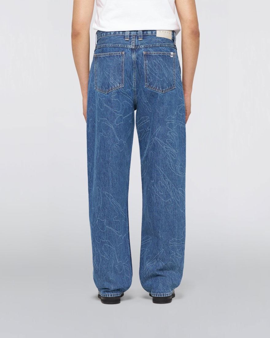 EDWIN Shizuku Matrix Pant Blue