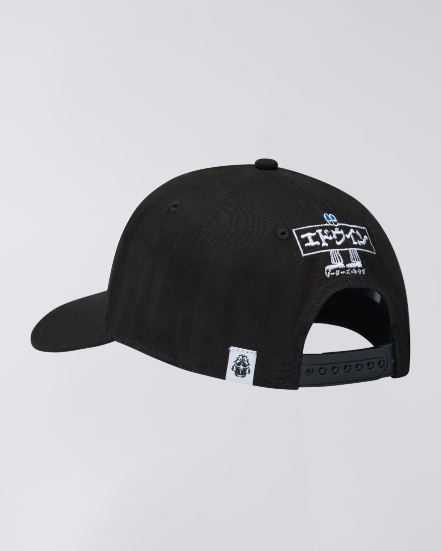 EDWIN ERC 5 Panel Cap Black