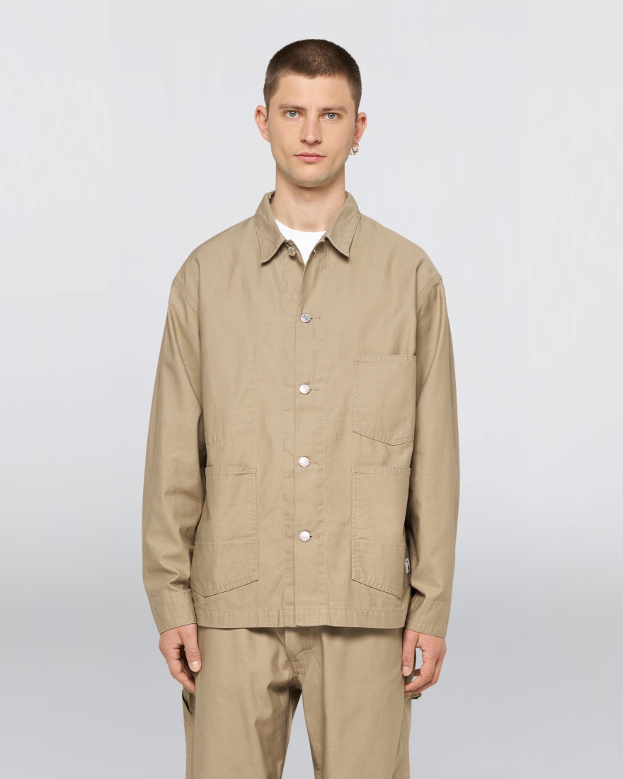 EDWIN Coverall Beige