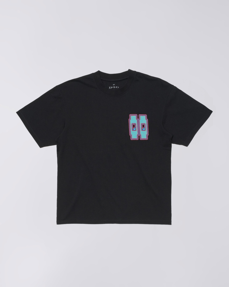 EDWIN Avoid Hangover T-Shirt Black