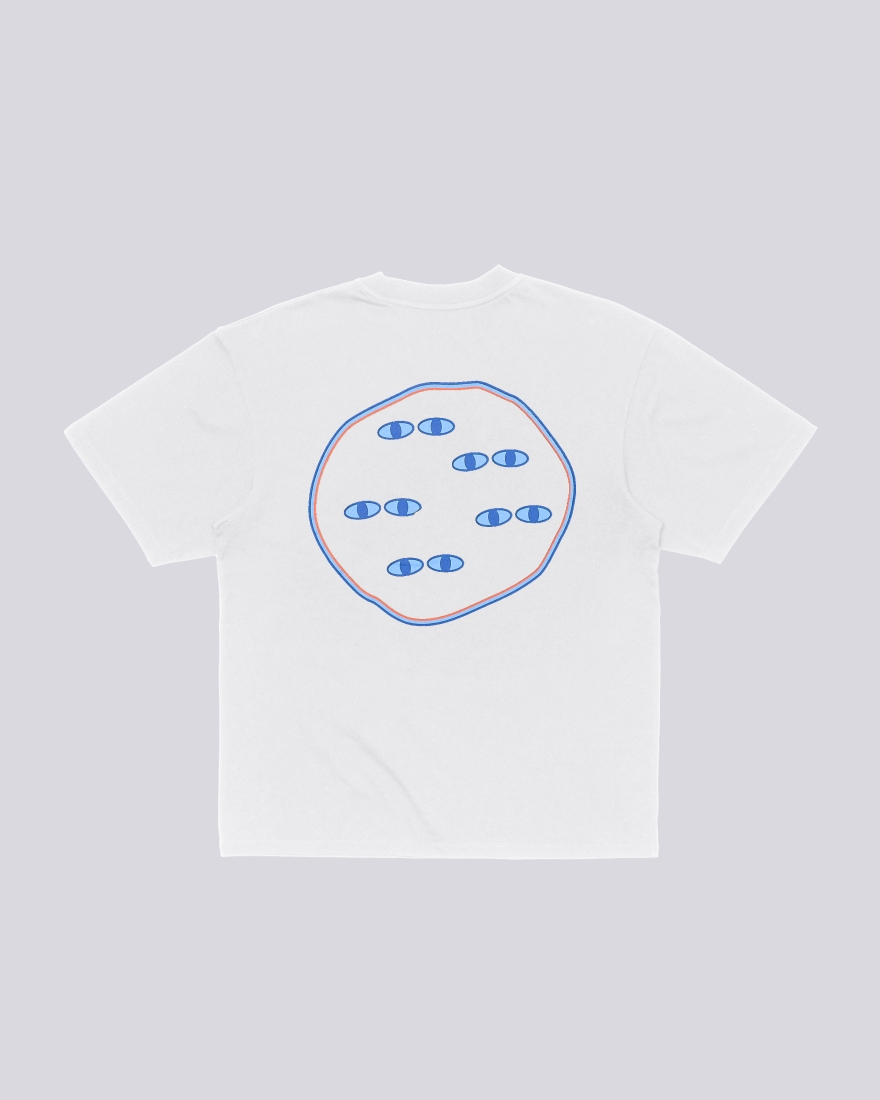 EDWIN Known Artist T-Shirt White