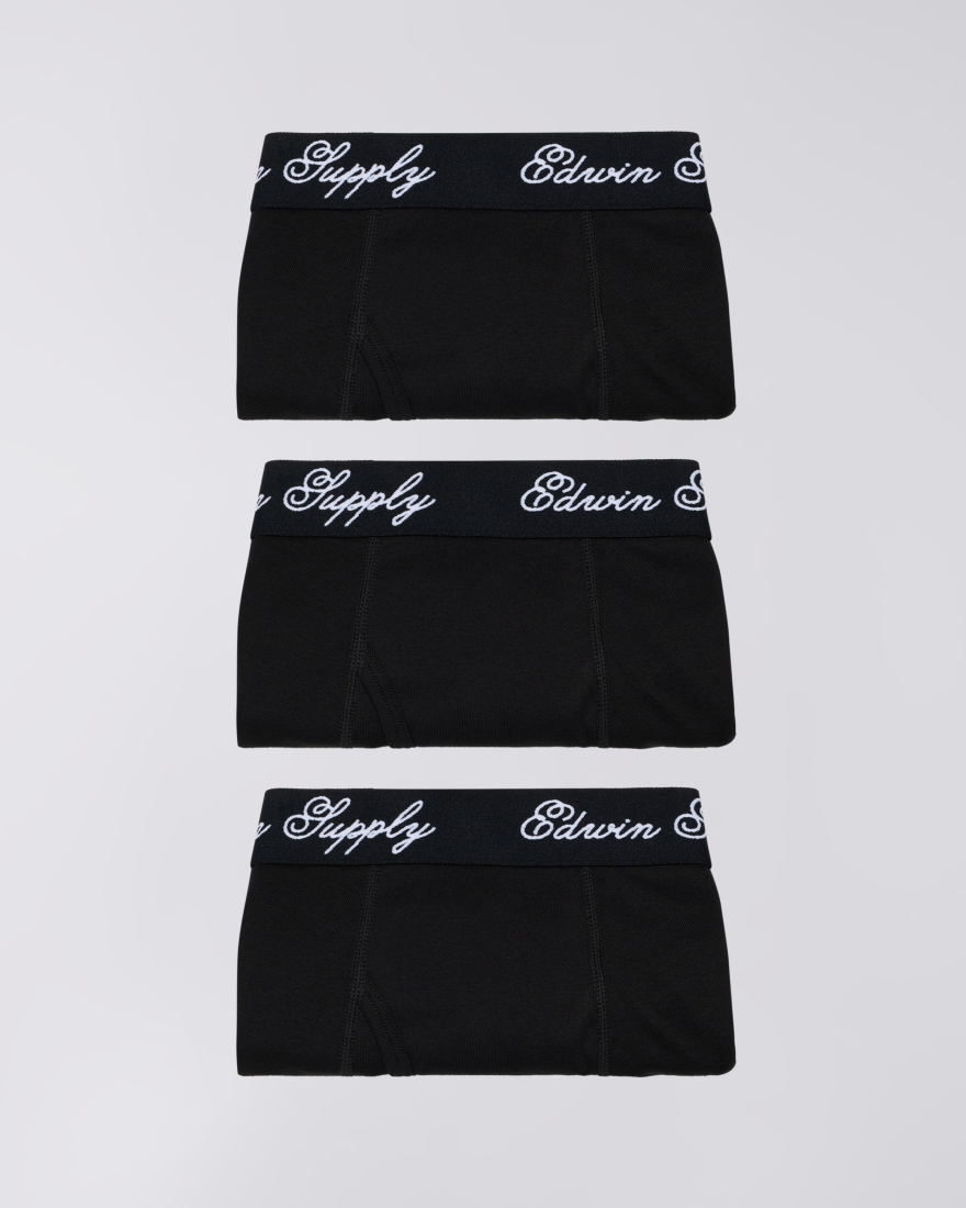 EDWIN EDWIN x Vivien Ramsay Sport Socks (3 Pack) Black