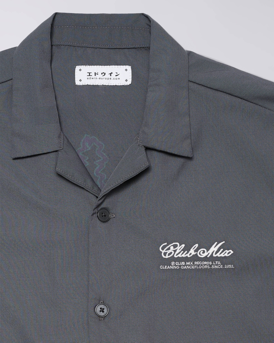 EDWIN Club Mix Shirt SS Dark Grey
