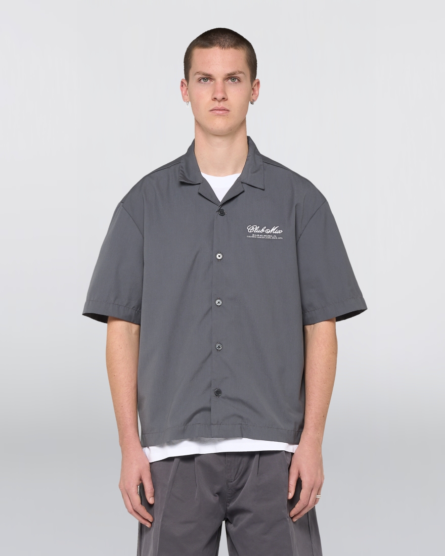 EDWIN Club Mix Shirt SS Dark Grey