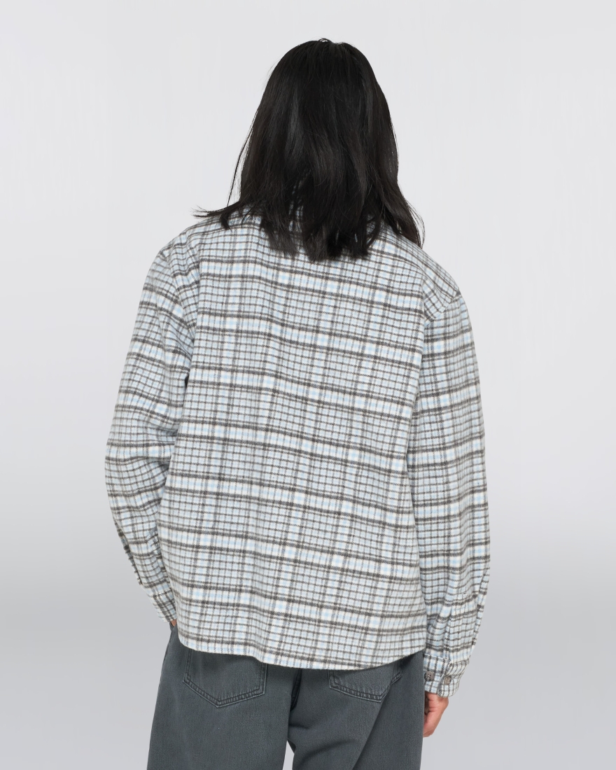EDWIN Julius Shirt LS Blue / Grey