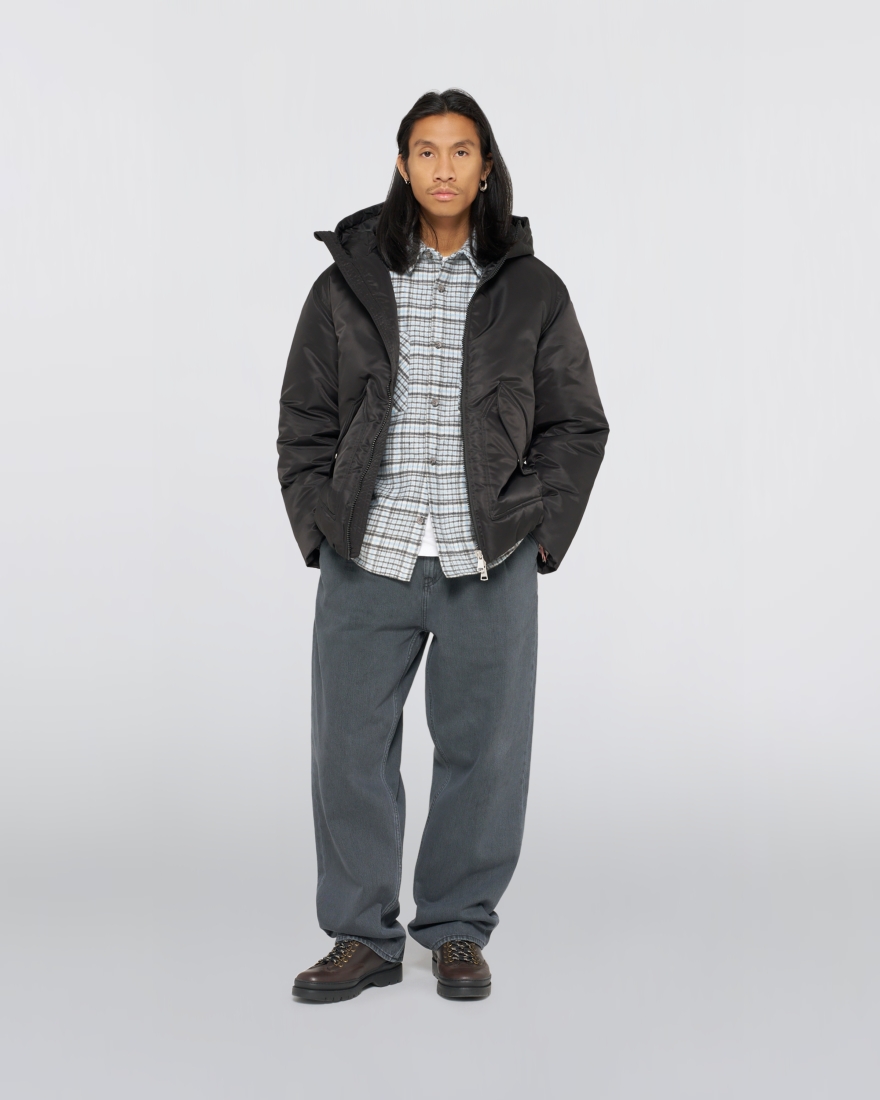 EDWIN Salton Hooded Jacket Black
