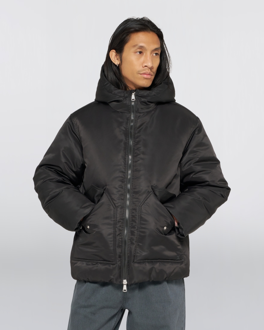 EDWIN Salton Hooded Jacket Black