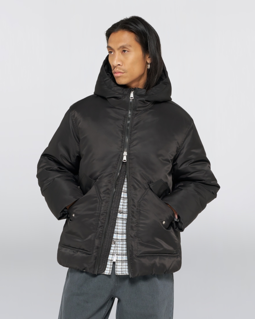 EDWIN Salton Hooded Jacket Black