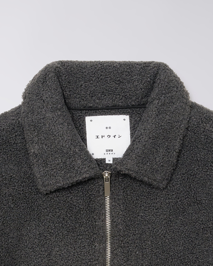 EDWIN Snug II Overshirt LS Dark Grey