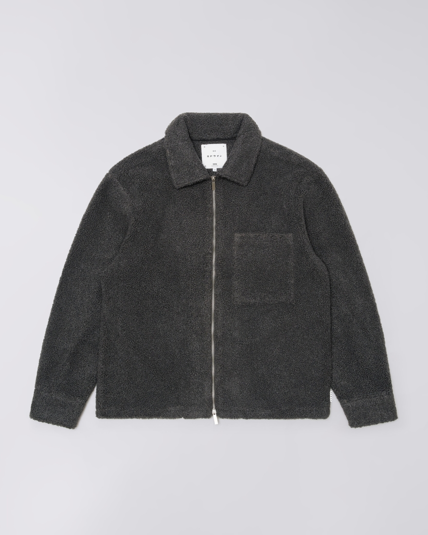 EDWIN Snug II Overshirt LS Dark Grey