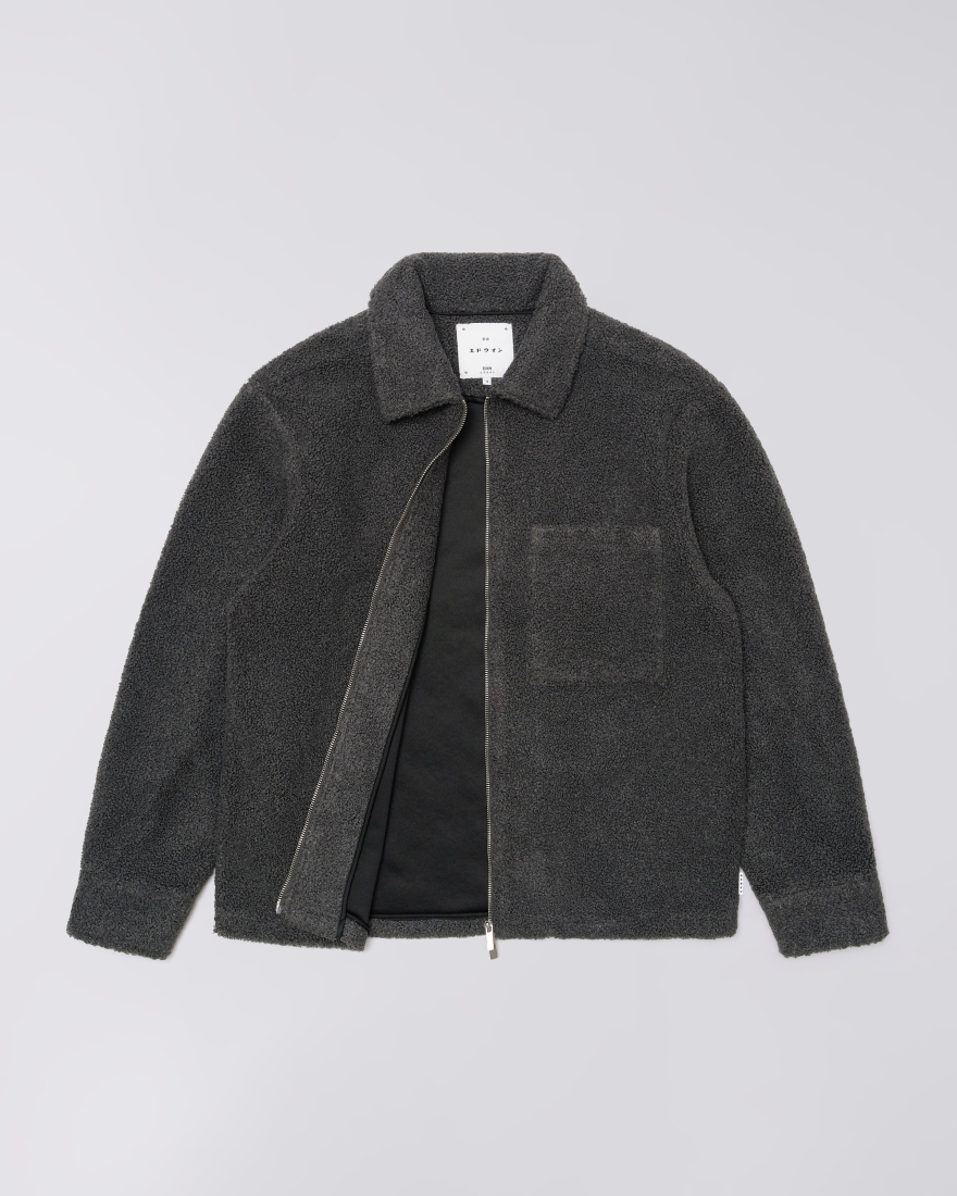 EDWIN Snug II Overshirt LS Dark Grey