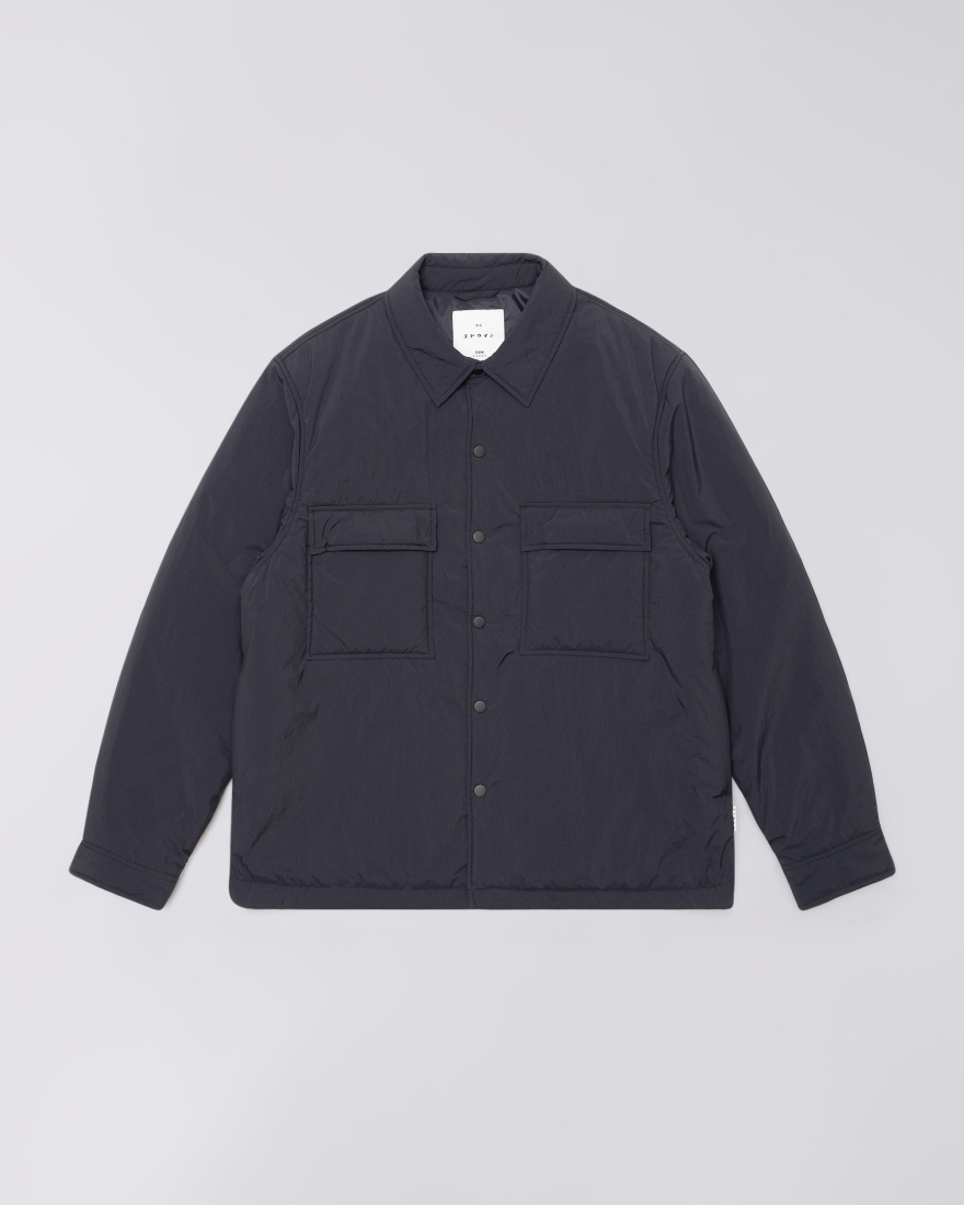 EDWIN Nest Padded Overshirt LS Dark Navy