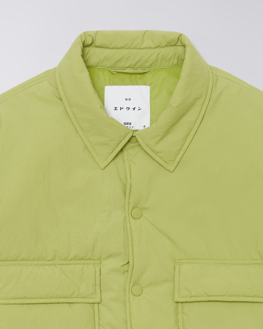 EDWIN Nest Padded Overshirt LS Sweet Pea