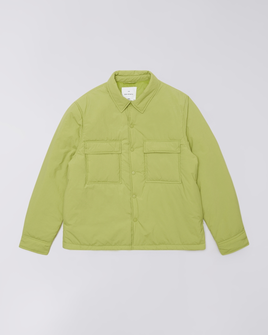 EDWIN Nest Padded Overshirt LS Sweet Pea
