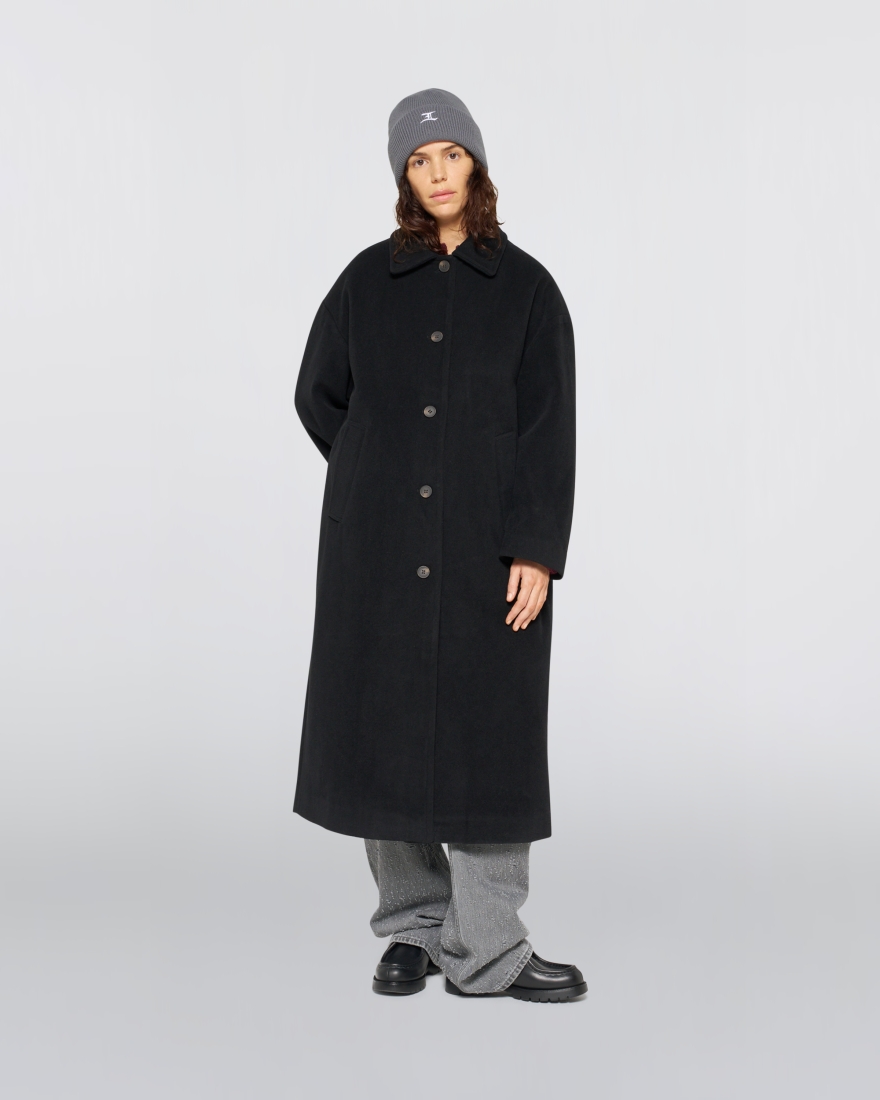 EDWIN W' Amelia Coat Black