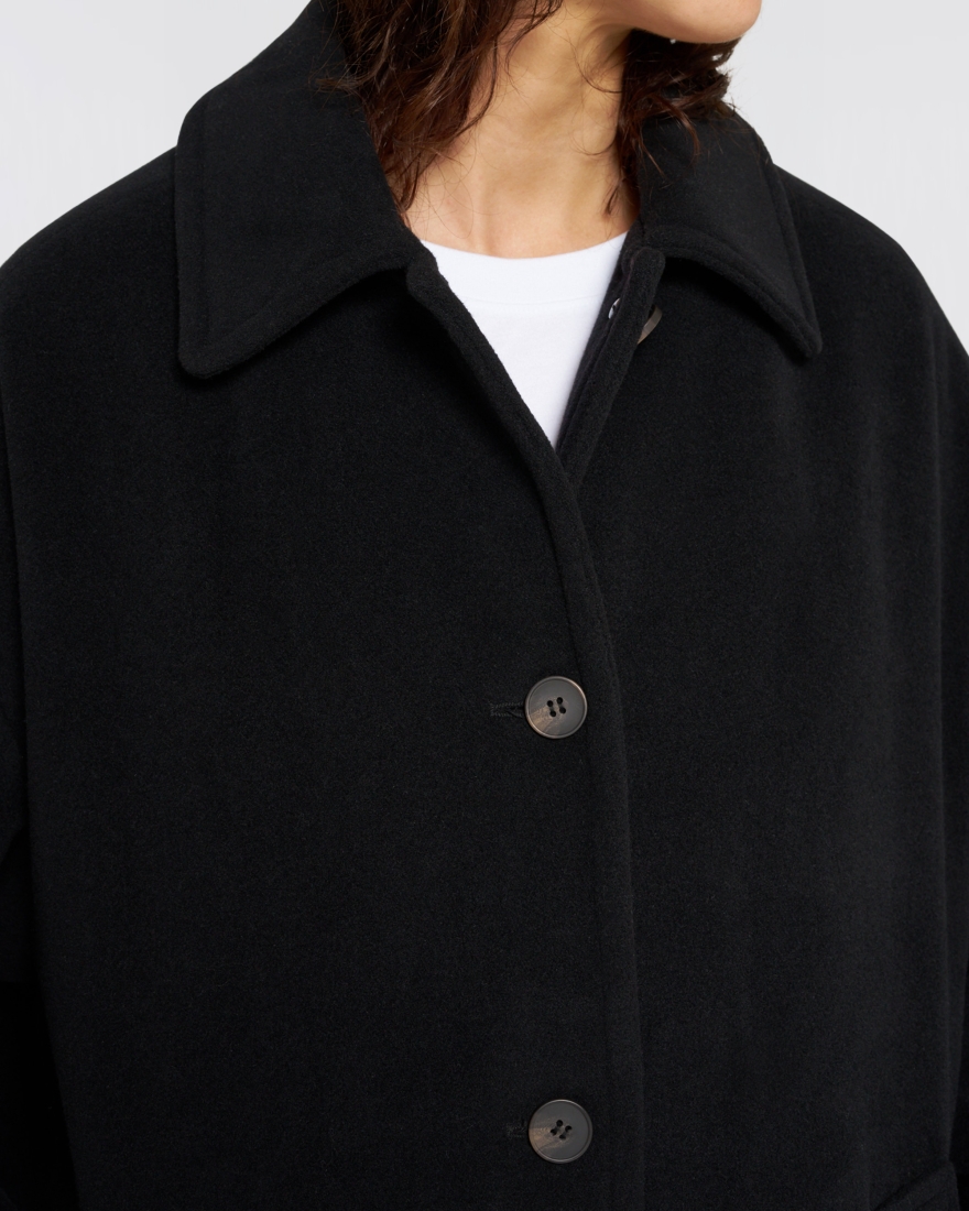 EDWIN W' Amelia Coat Black