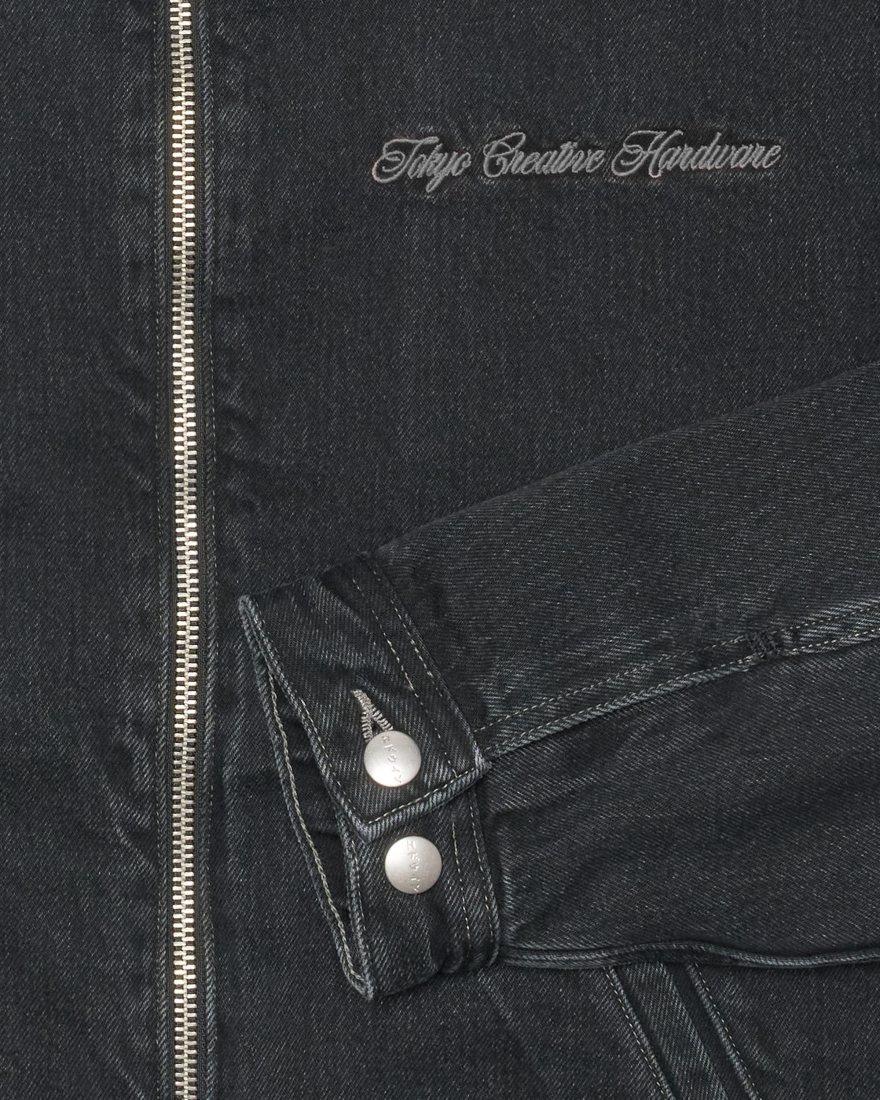 EDWIN Hunter Zip Jacket Black