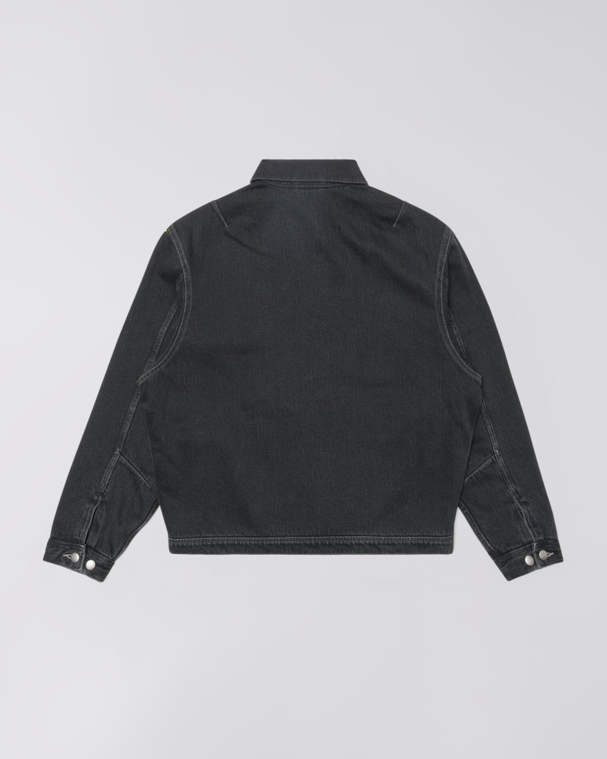 EDWIN Hunter Zip Jacket Black