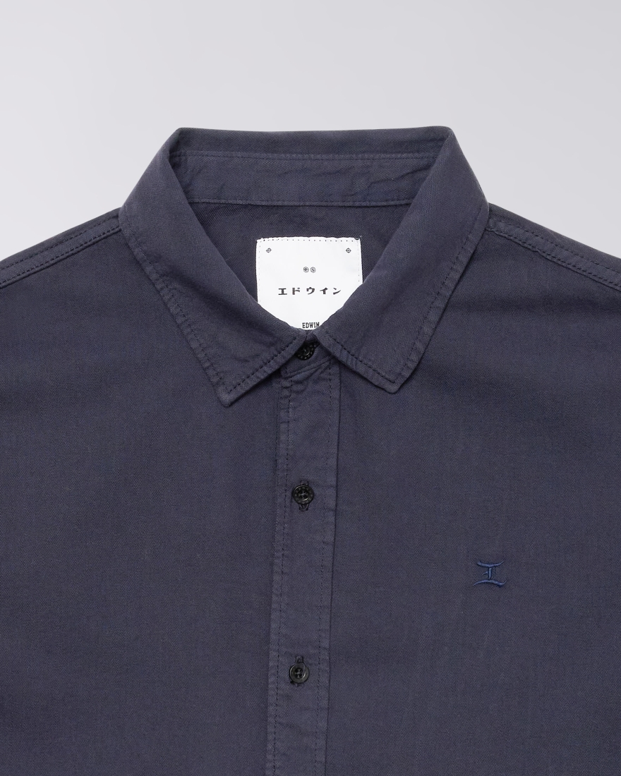 EDWIN Sebastian Shirt LS Night Sky