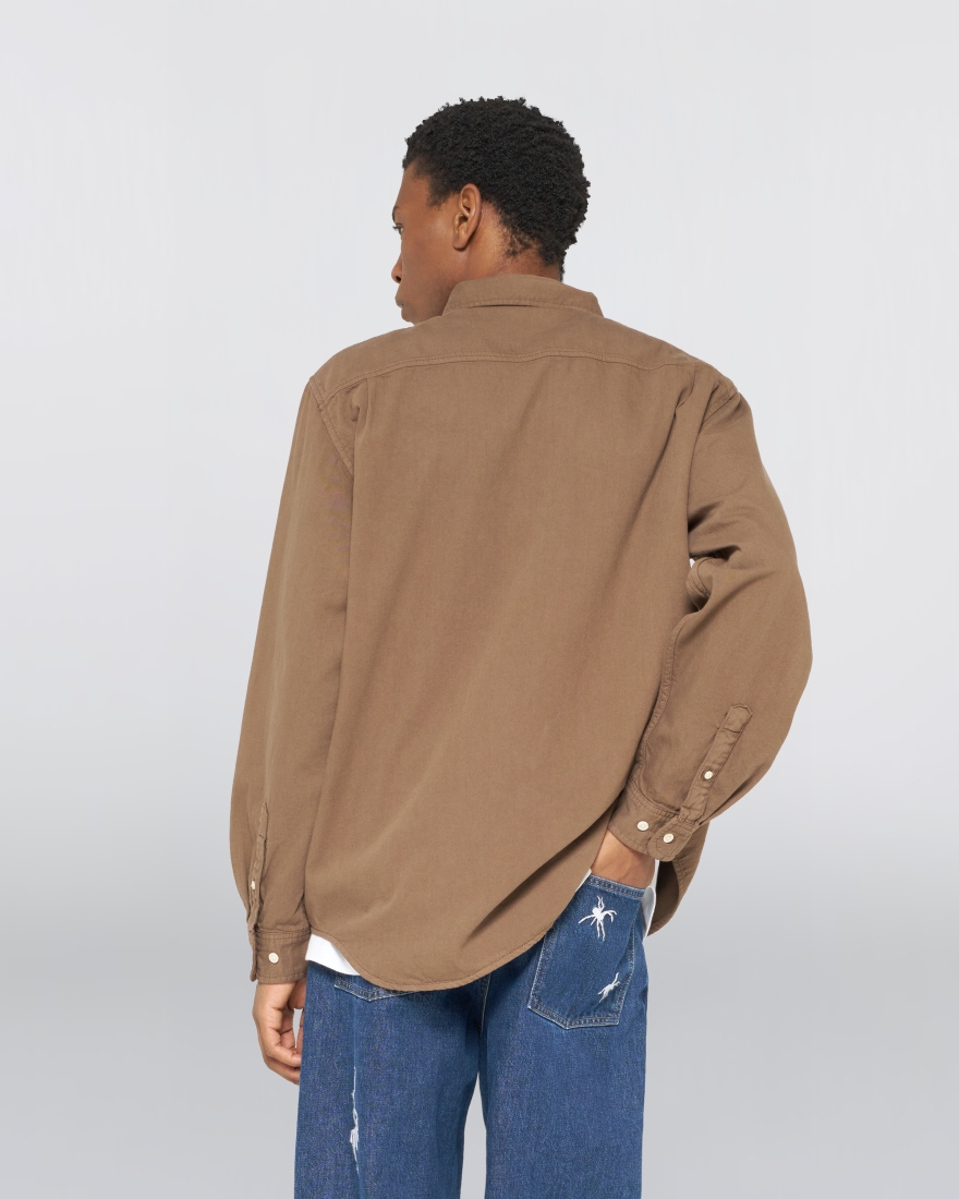 EDWIN Arlo Shirt LS Rain Drum