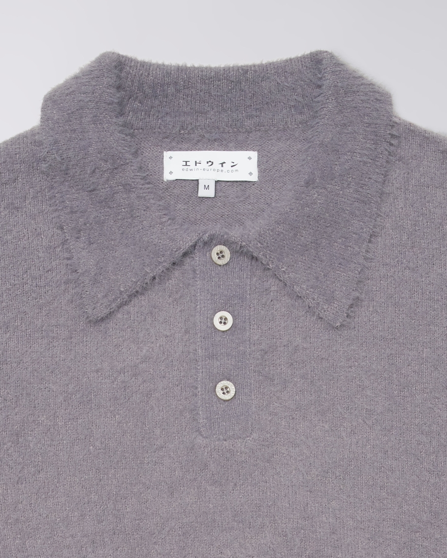EDWIN Dex Polo Sweater Excalibur