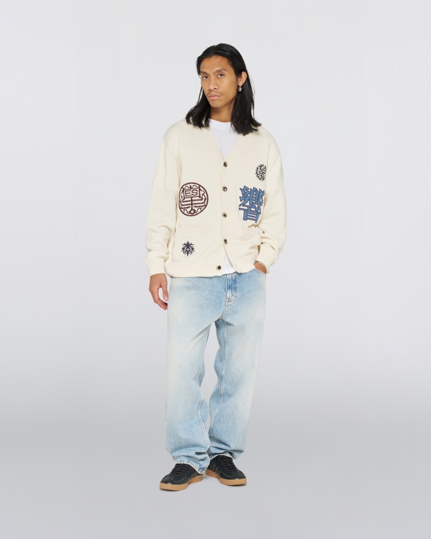 EDWIN Hibiki Cardigan Off White