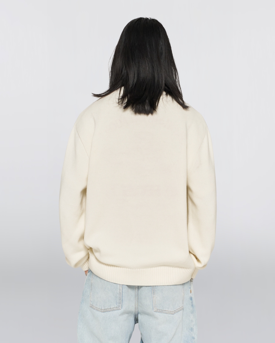 EDWIN Hibiki Cardigan Off White