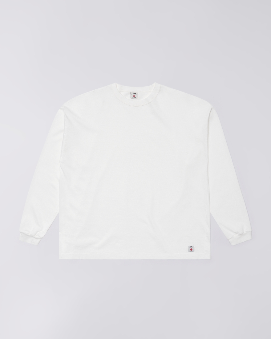 EDWIN T-Shirt L/S White