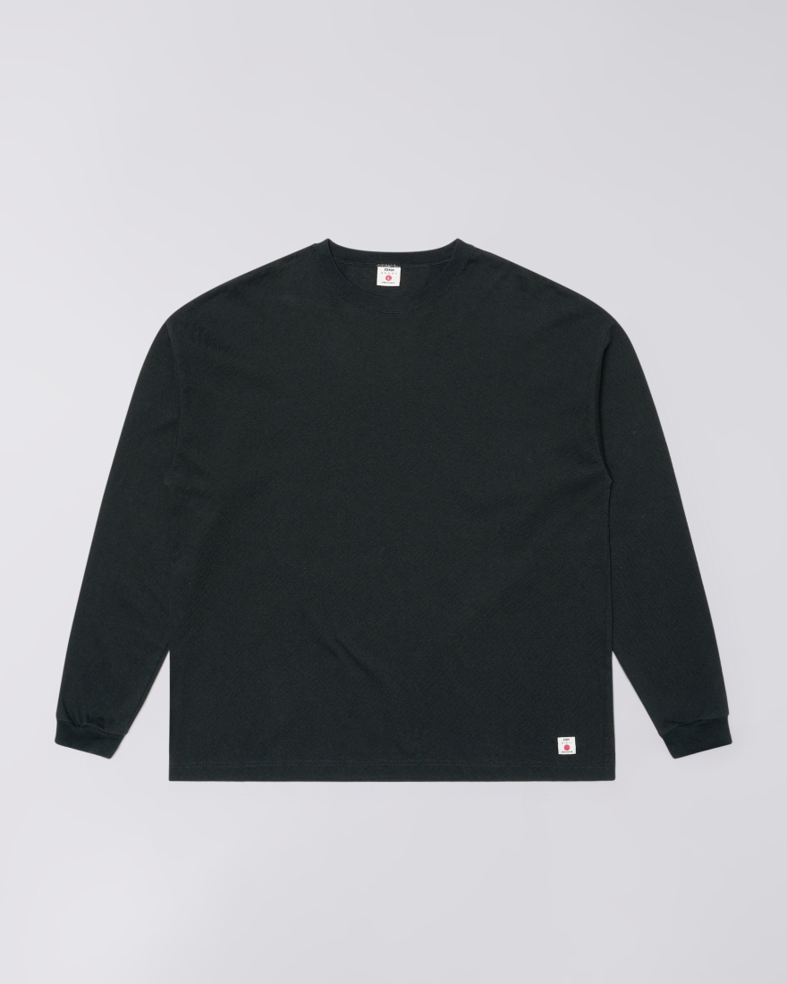 EDWIN T-Shirt L/S Black