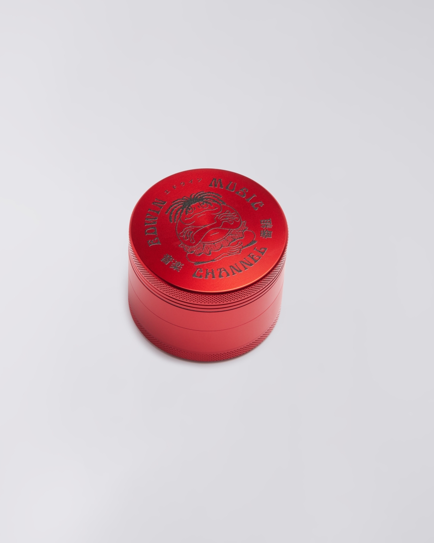 EDWIN Herb Grinder Red
