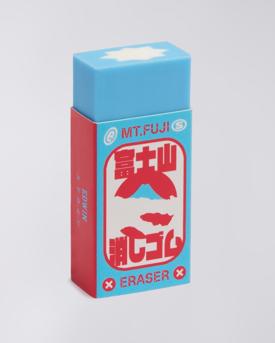 EDWIN Mount-Fuji Eraser Blue