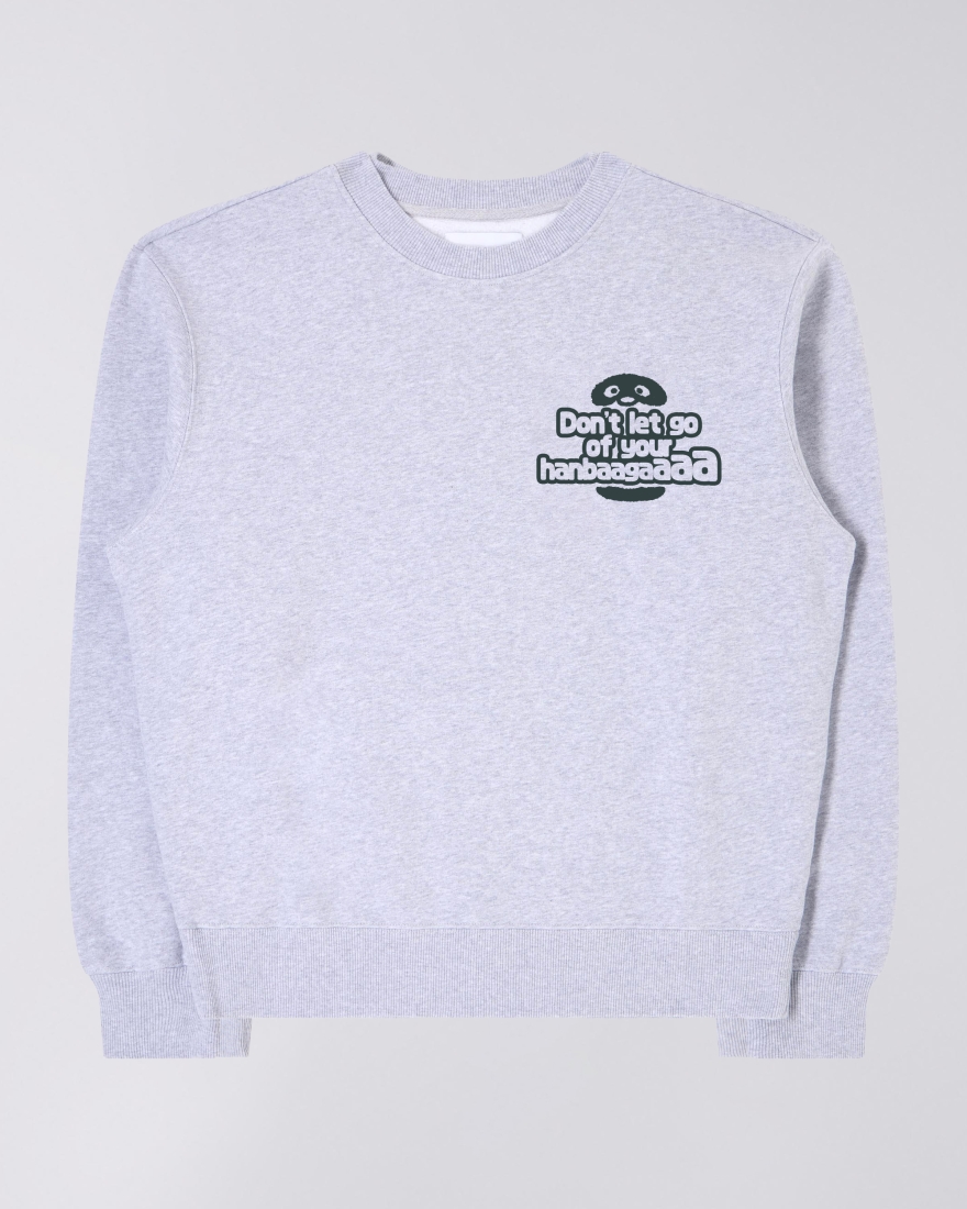 EDWIN Tanuki Sweat Grey Marl