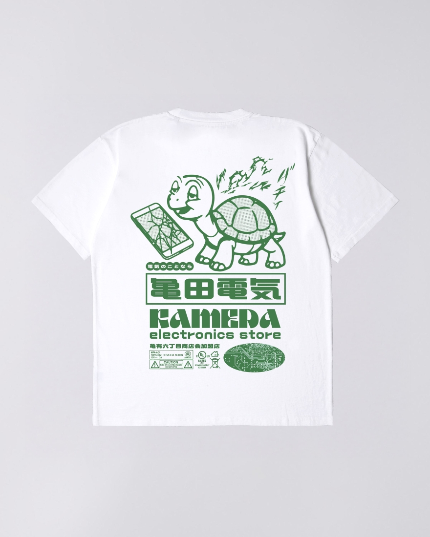EDWIN Kamera T-Shirt White