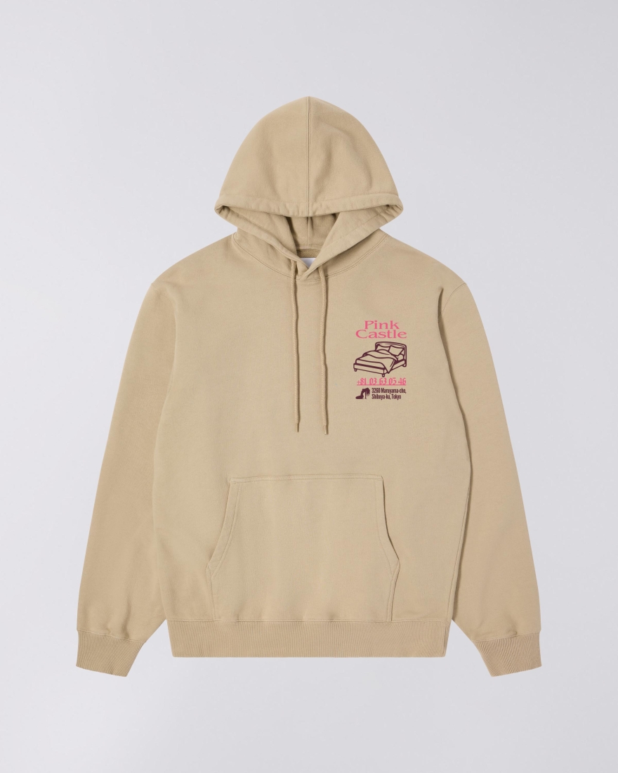EDWIN Pink Castle Hoodie Sweat Seneca Rock