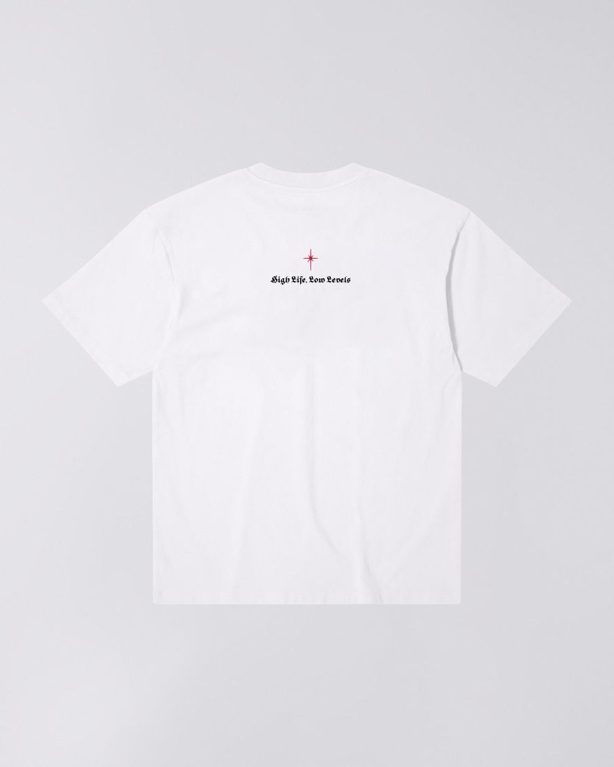 EDWIN High Life Low Levels T-Shirt White