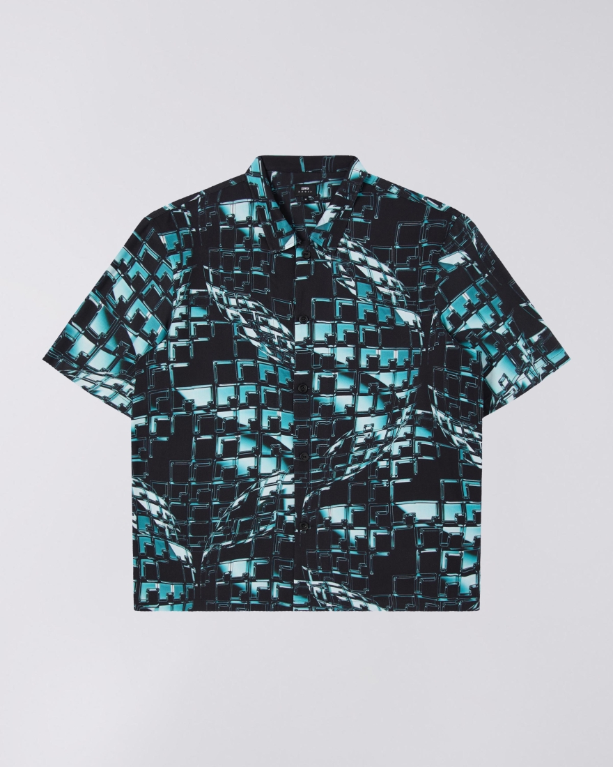 EDWIN World Of Tomorrow Shirt SS Blue