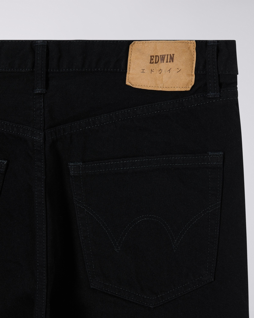 EDWIN Regular Straight Jeans Black