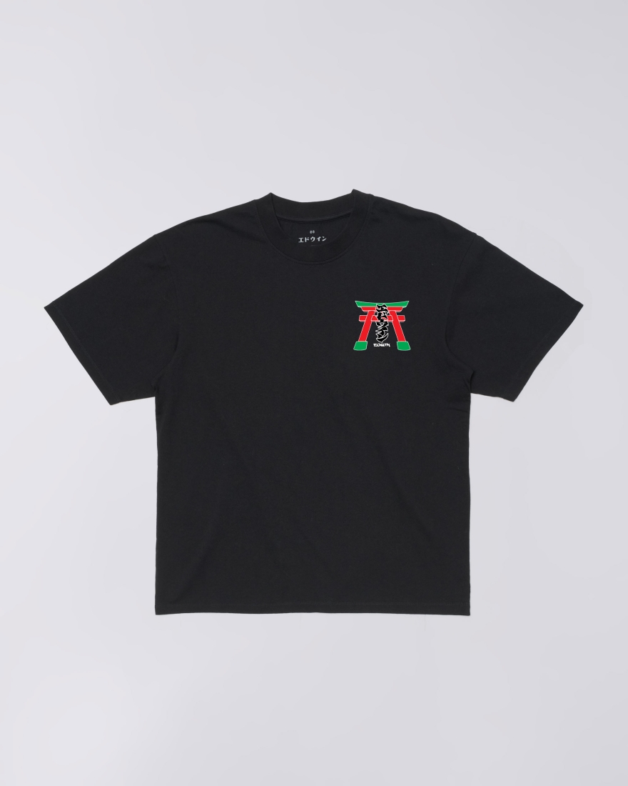 EDWIN Torii T-Shirt Black
