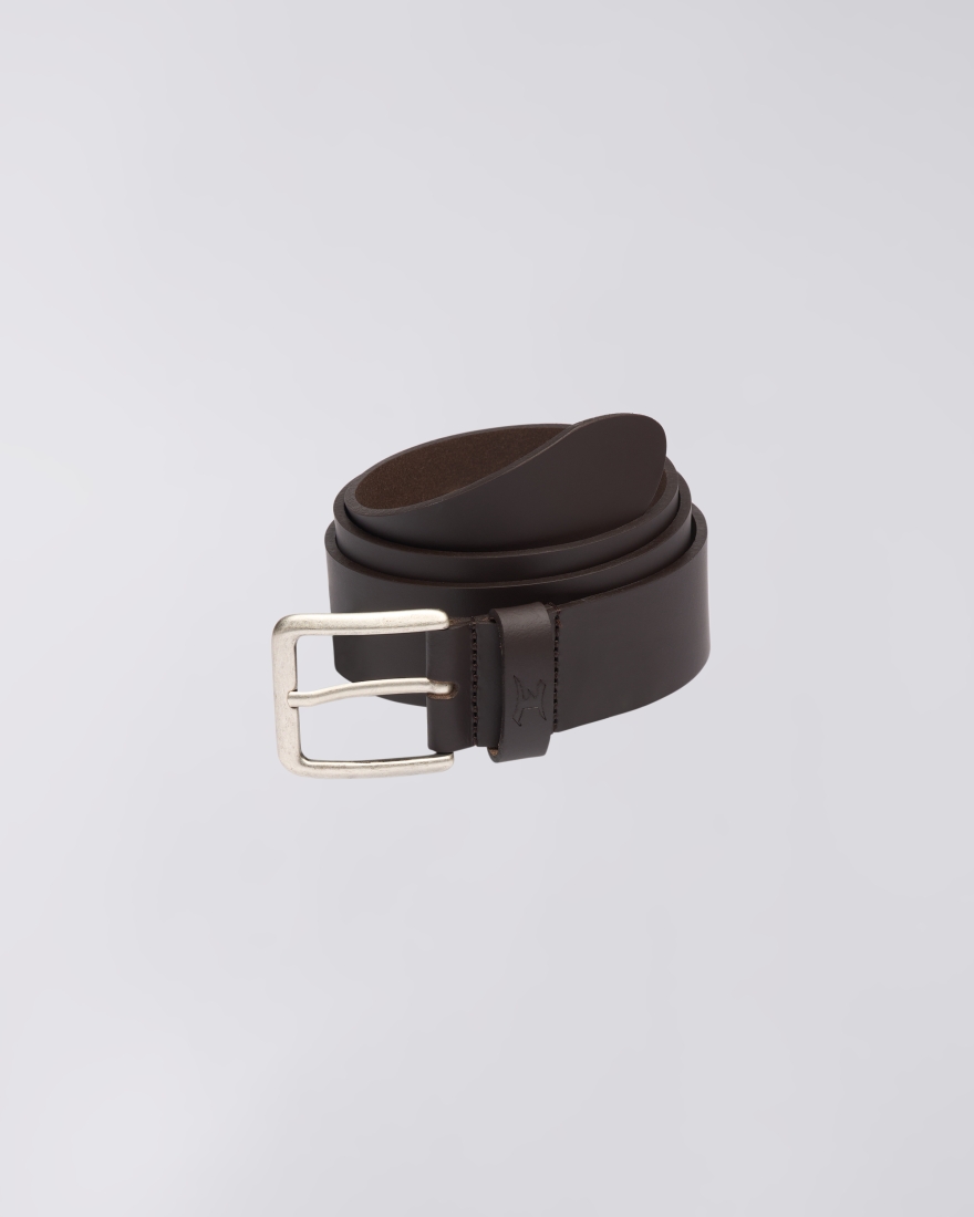 EDWIN Patina Leather Belt 40MM Brown