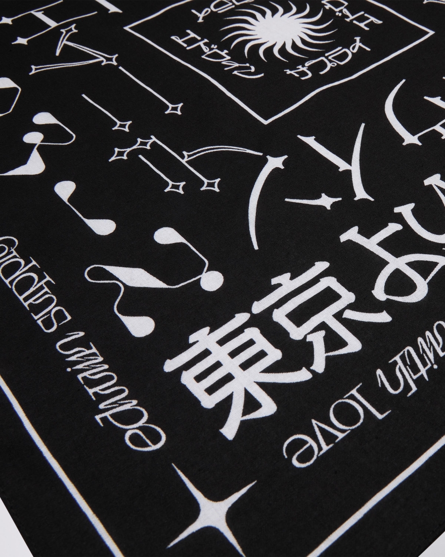 EDWIN Edwin Bandana black