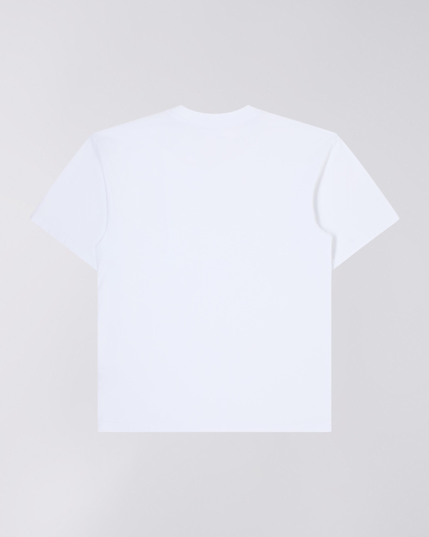EDWIN Sunset On Mt Fuji T-Shirt White
