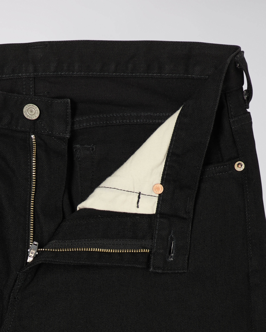 EDWIN Slim Tapered Jeans Black