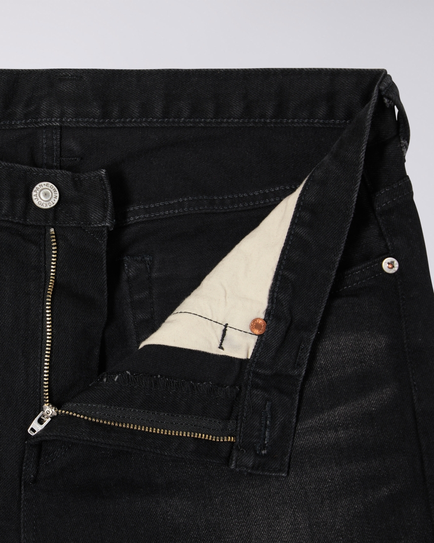 EDWIN Slim Tapered Jeans Black