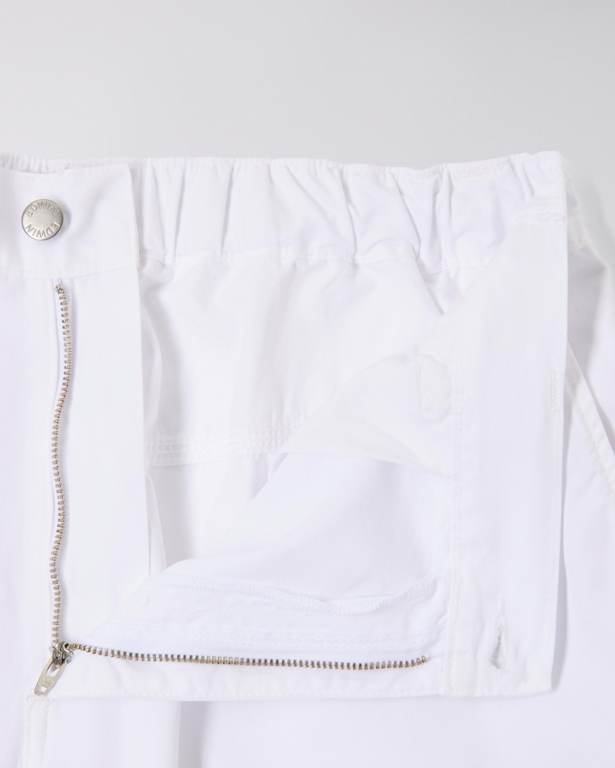 EDWIN Gangis Short White