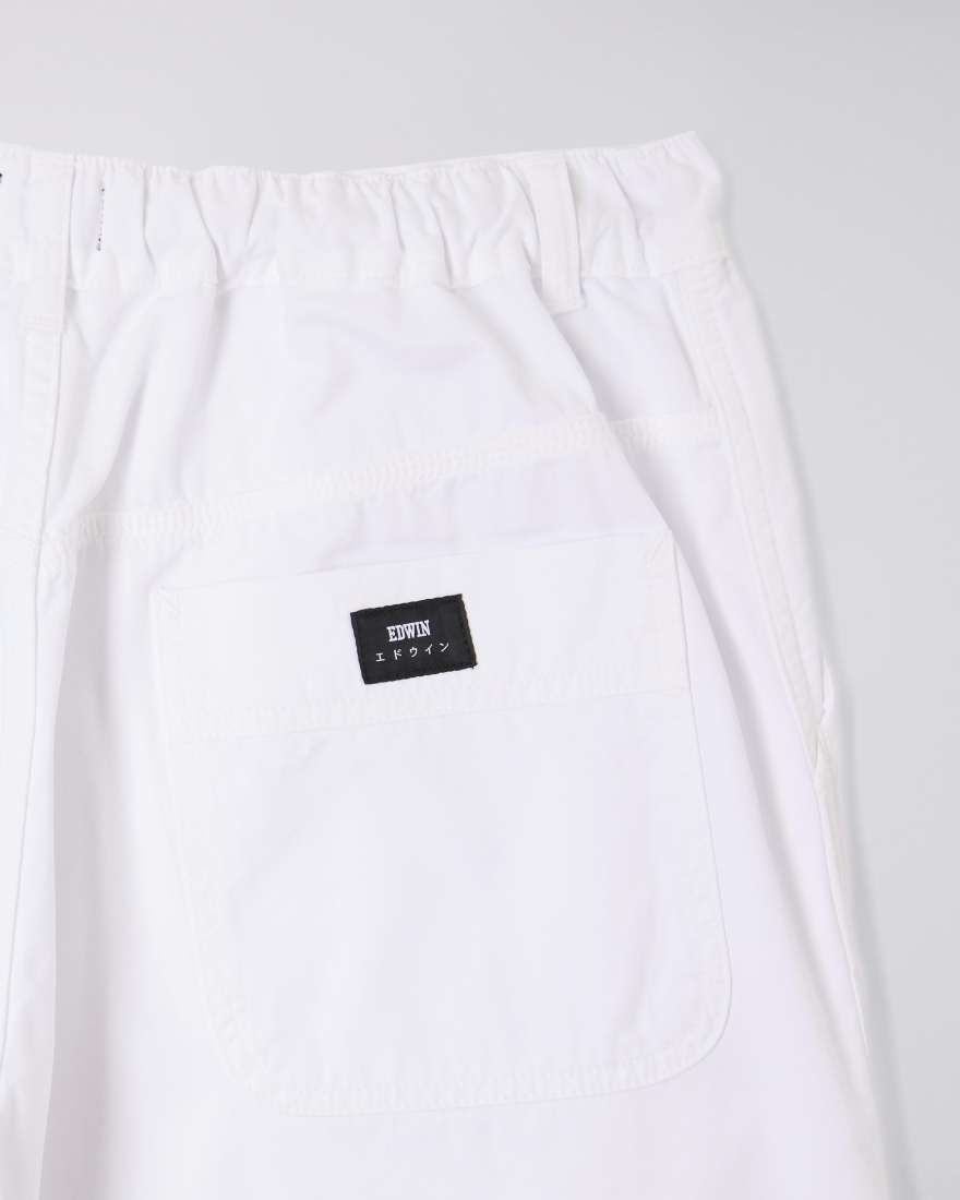EDWIN Gangis Short White
